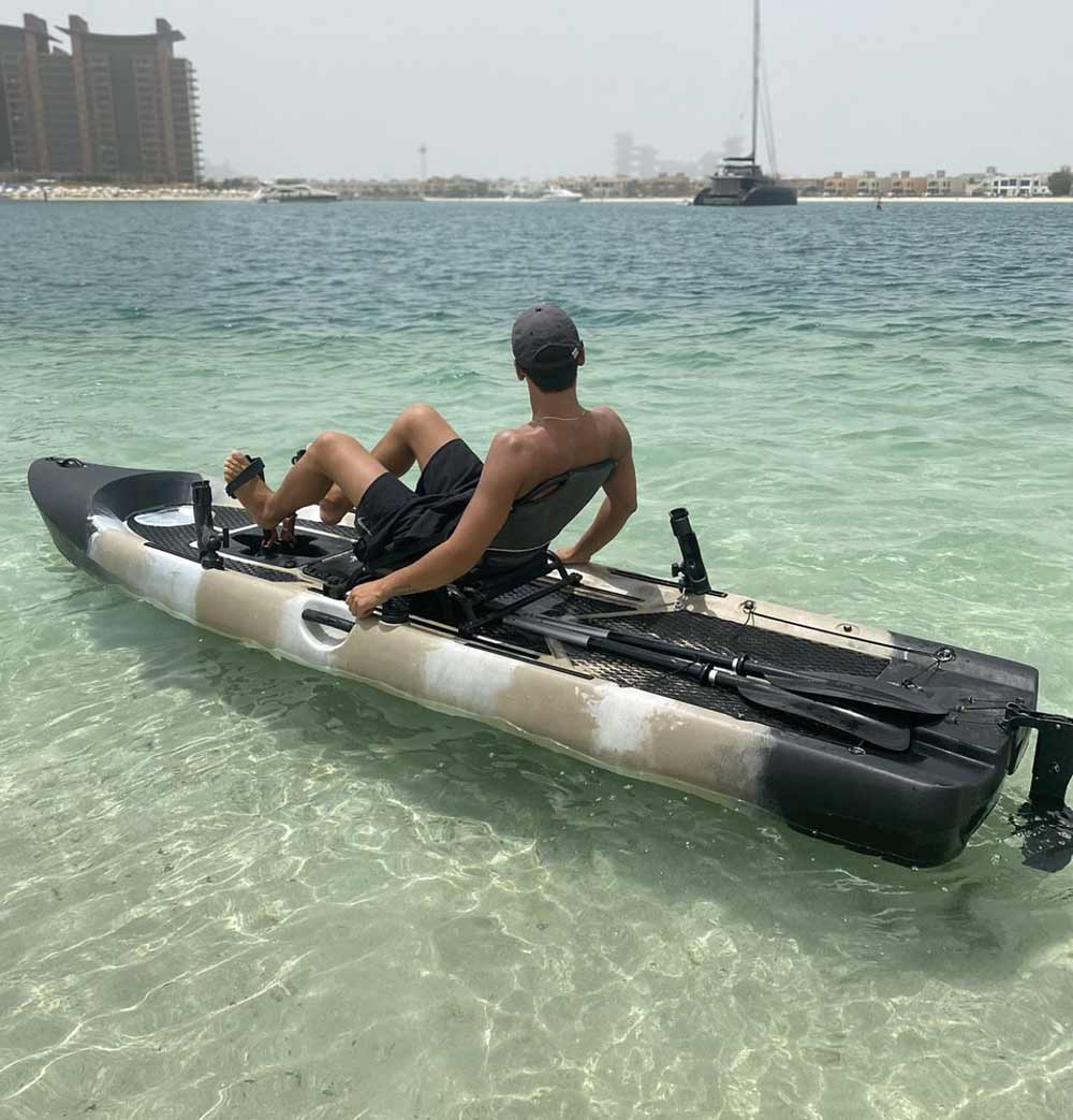 VK-28 SUP PRO: 11.8 ft Single Sup Flap Fishing Pedal Kayak