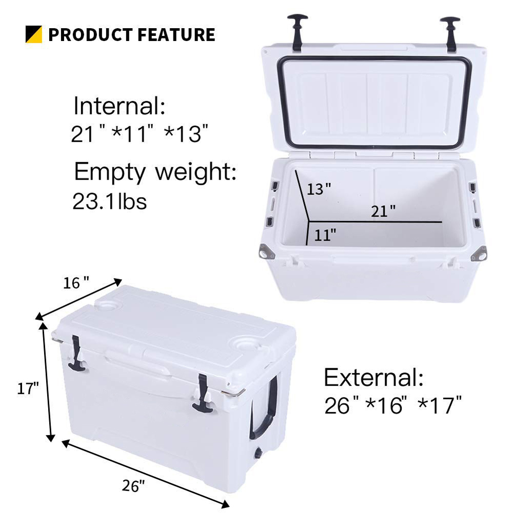 50QT LLDPE Cooler Box
