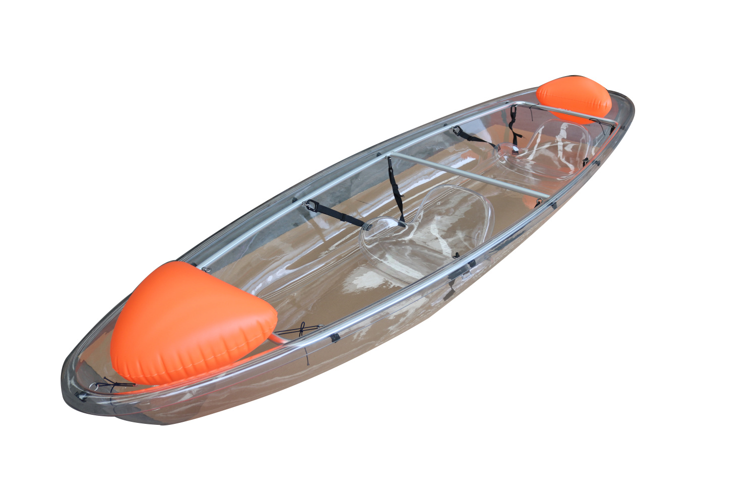 T2-Double Transparent 2 Person Clear Bottom Kayak