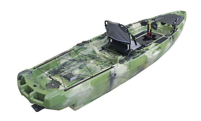 VK-40 HARMAN: 12.8 ft Kayak with Pedal Drive, Two Pedal System Exchange