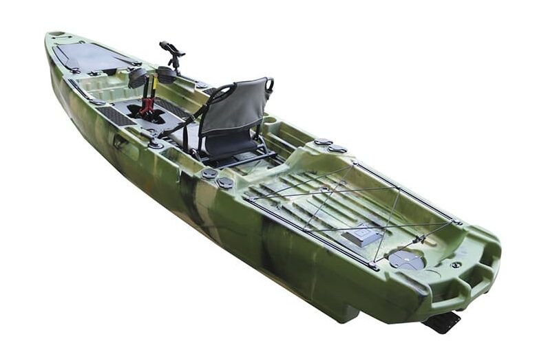 VK-40 HARMAN: 12.8 ft Kayak with Pedal Drive, Two Pedal System Exchange