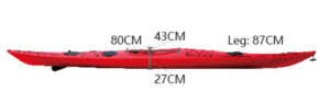 VK-31 GASSIC: 16.5 ft Single Sit in Sea Kayak