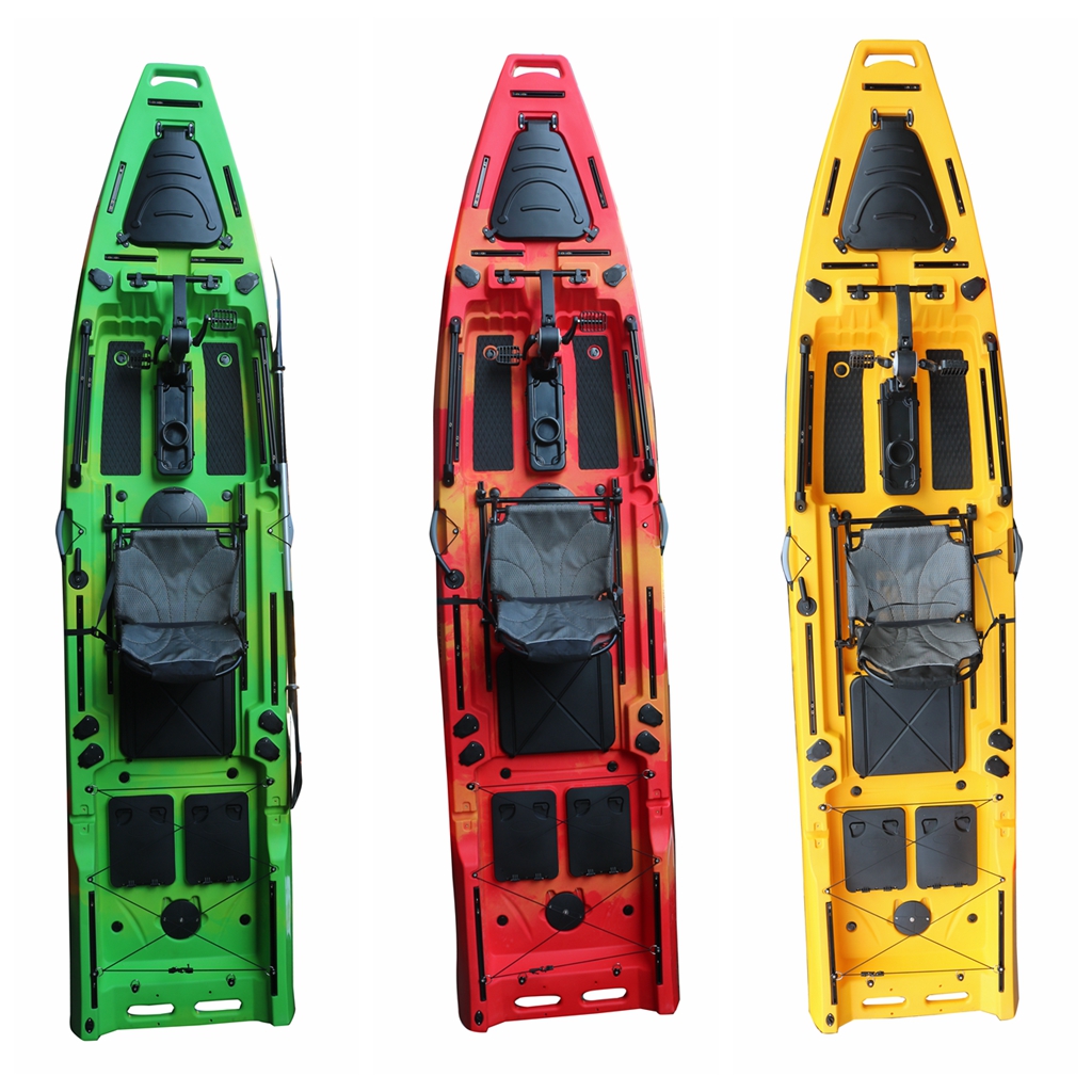 VK-22 ORCA: 12.5 ft Single Pedal Kayak for Fishing