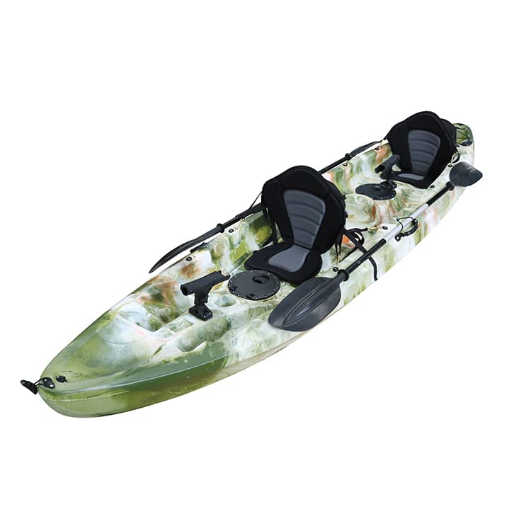 VK-07 HAPPINESS: Sit-On-Top Pedal Family Kayak, 12.1 ft 2+1 Model