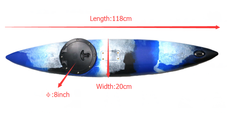 Side Float for Kayak, Plastic, A47