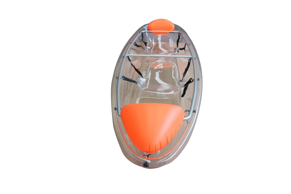 T2-Double Transparent 2 Person Clear Bottom Kayak