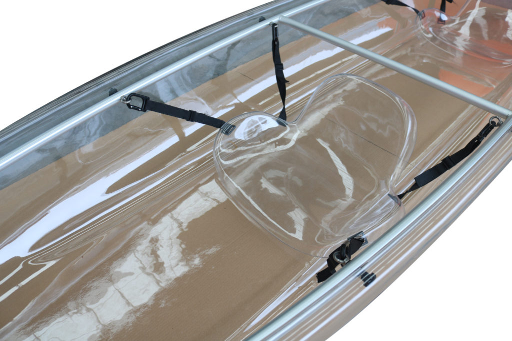 T2-Double Transparent 2 Person Clear Bottom Kayak