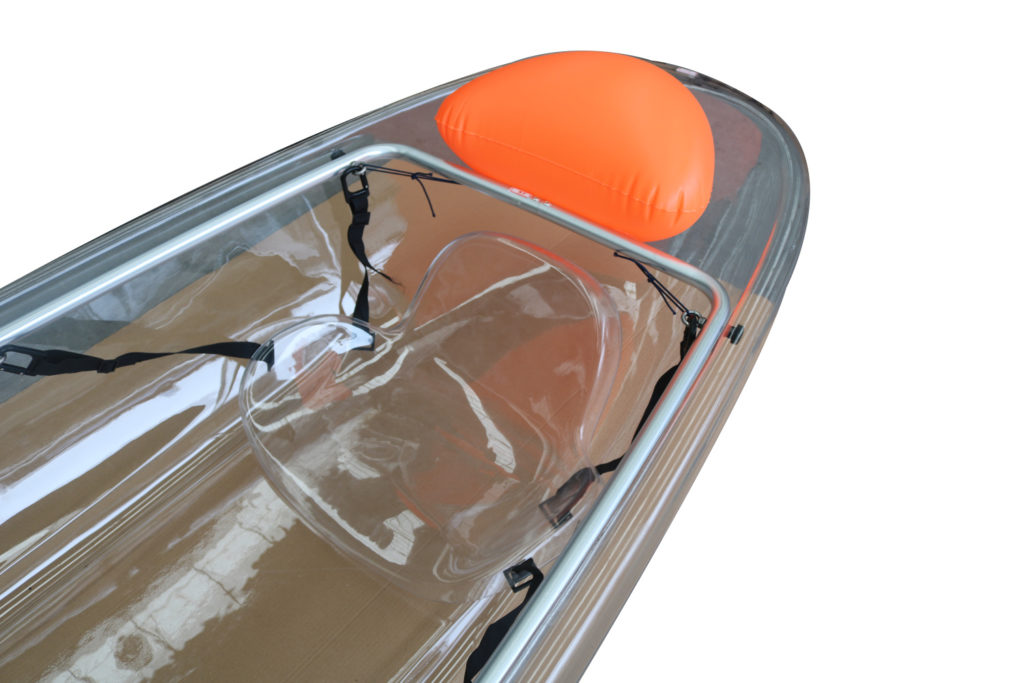 T2-Double Transparent 2 Person Clear Bottom Kayak